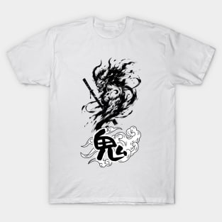 Fierce Oni Samurai T-Shirt